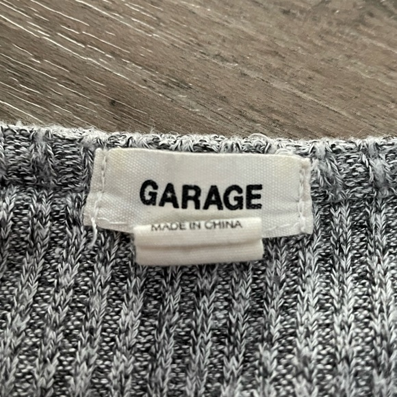 Garage Tie Up Cropped Long Sleeve - Picture 3 of 4